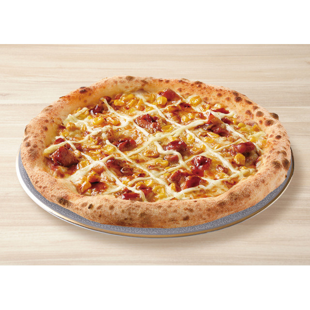 ナポリの窯)FROZEN NAPOLI PIZZA 炭火てりやきチキン 1枚210g