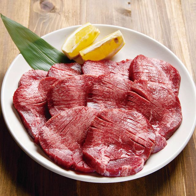 フーズアイ)厚切り牛タン 塩味(軟化処理)500g(約10～15枚入)