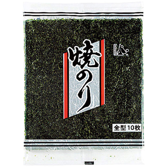 関口海苔店)焼のり 全型 10枚入