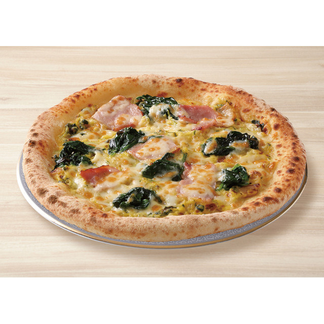 ナポリの窯)FROZEN NAPOLI PIZZA ベーコンとほうれん草のキッシュクリーム 260g